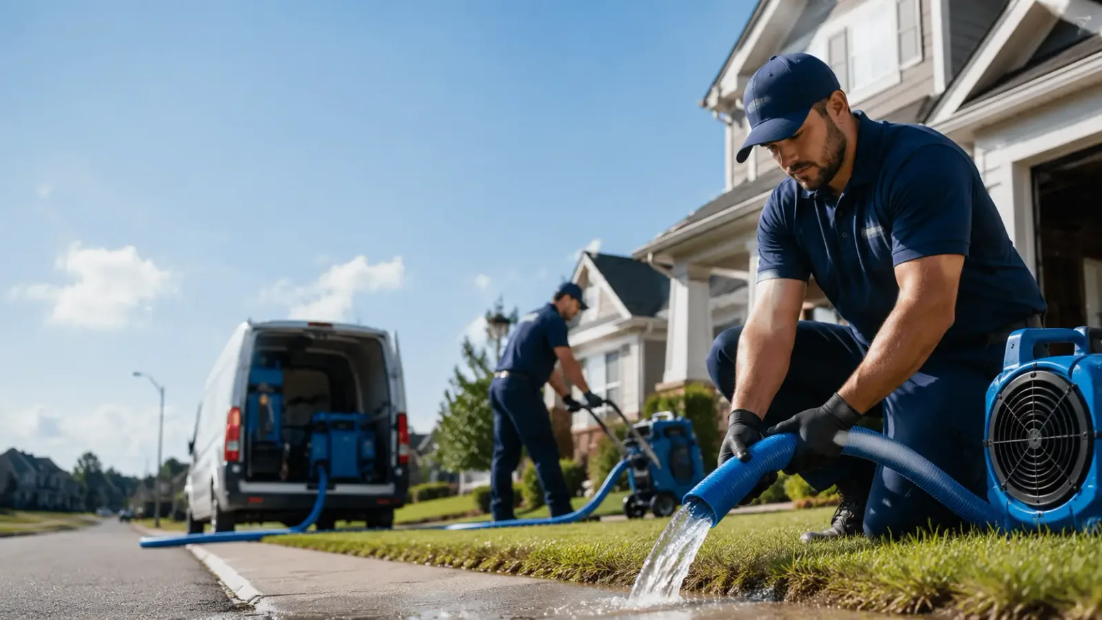 Flood Damage Restoration in Kinde, MI
